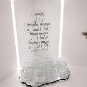 פמוטי שבת בעיצוב אישי · 8 נרות